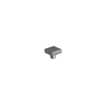 Bouton meuble Contemporain Zamak Brossé 30x30x24mm - B BEAUTY