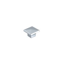 Bouton meuble Contemporain Zamak Chromé 32x32x22mm - B BEAUTY