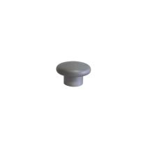 Bouton meuble enfant Céramique Mat Chromé ø33mm h25mm - B BEAUTY