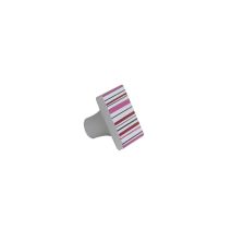 Bouton meuble New Résine Bayadère 40x40mm - B BEAUTY
