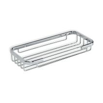 Porte-Savon Rectangulaire 200x90x30mm Argent - TATAY