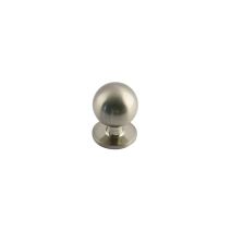 Bouton meuble New Zamak Brossé ø25mm h33mm - B BEAUTY