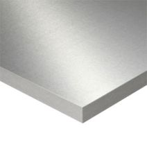 Tablette Mélaminée Aluminium Platine 80X30X1,8cm