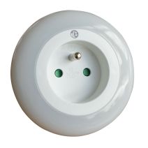 Veilleuse LED crepusculaire avec prise