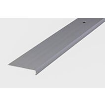 Profil alu finition bordure rayon 6/8mm 38mm