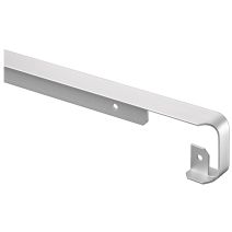Profil alu pour jonction d'angle de plan de travail L67 cm