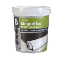 Colle moquette et sol plastique 1kg - INVENTIV