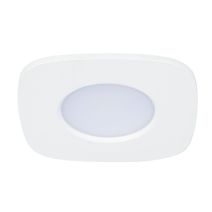 Spot encastré aluminium blanc RINA L9,5cm Lutec
