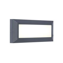 Applique Helena Fonte d'Aluminium Gris Foncé 23cm 400lm - LUTEC 
