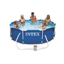 Piscine tubulaire métal Frame Ø3,05x0,76m - INTEX