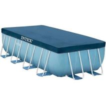 Bâche protection piscine tubulaire rectangulaire 4x2m - INTEX