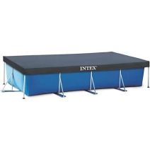 Bâche protection piscine tubulaire rectangulaire 3x2m - INTEX