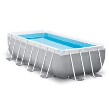 Piscine tubulaire rectangulaire 4,88x2,44x1,07m Prism Frame - INTEX