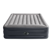 Matelas gonflable Deluxe Pillow Rest électrique 2 pers - INTEX