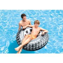 Bouée pneu à 2 poignèes Ø114 cm - INTEX