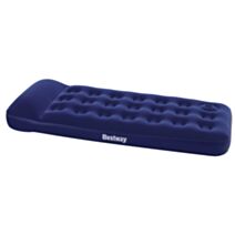 Matelas gonflable floqué avec pompe incorporée 1 personne 185x76x22cm - BESTWAY