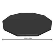 Bâche 4 saisons piscine Frame Pool ronde Ø3,05m - BESTWAY