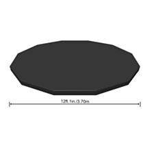 Bâche piscine hors sol ronde ø 366 cm - BESTWAY