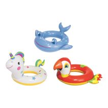 Bouée animaux Licorne, baleine ou perroquet BESTWAY