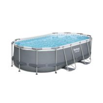 Piscine tubulaire ovale 4,27x2,5x1m Power Steel - BESTWAY