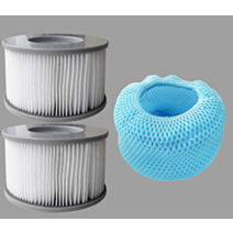 Filtres pour spa + couverture en mesh - M SPA