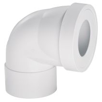 Pipe wc courte coudée femelle - WIRQUIN
