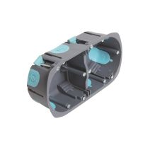 boite d'encastrement cloison sèche double stop air - DEBFLEX