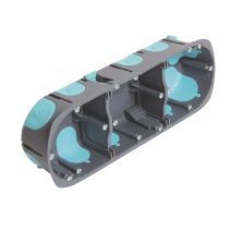 boite d'encastrement cloison sèche triple stop air - DEBFLEX