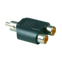 adaptateur rca mâle / 2 rca femelles - OPTEX
