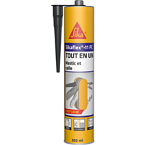 Mastic colle multi usages flex 11fc+ gris béton 300 ml - SIKA