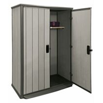 Armoire jardin résine haute Brossium®- 1400 L – gris