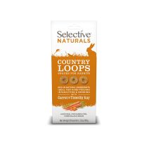Friandise petits mammifères herbivores Country loops carotte fléole