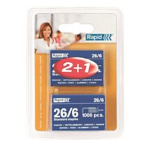 Agrafes 26/6 Standard Staples - RAPID