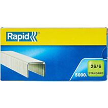3x5000 agrafeuses Standard 26/6 - RAPID