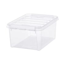 Boîte rangement plastique 8L 34x25x16cm Classic 10 - SmartStore