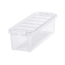 Boîte rangement plastique 3,5L 38x14x11cm Classic 4 - SmartStore