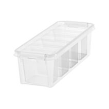 Boîte rangement plastique 3,5L 38x14x11cm Classic 4 - SmartStore