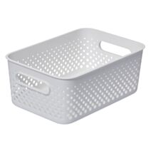 Panier de rangement Essence blanc M - SMARTSTORE
