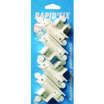 Assemblage de panneaux Rapid Fix T blanc x4