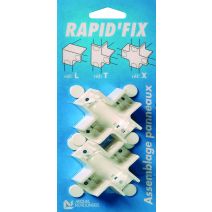 Assemblage rapid fix X blanc x2
