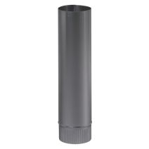 Tuyau gris mat aluminié 111mm - TEN