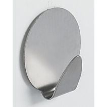 Crochet adhésif rond en métal diamètre 5.3cm