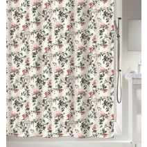 Rideau de Douche Jinzo Fleurs 180x200cm