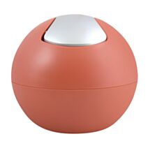 Poubelle Bowl Polystyrène Terracotta 1L - SPIRELLA