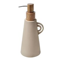 Distributeur savon Organic Cappuccino céramique/base - SPIRELLA