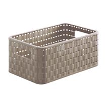 Panier de rangement Country 6 L taupe - SUNDIS