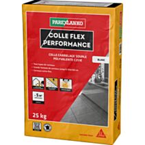 Colle carrelage Flex Performance blanche 25kg - PAREXLANKO