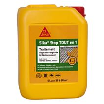 Traitement Stop Tout-en-1 algicide-fongicide-désincrustant 5 L - SIKA