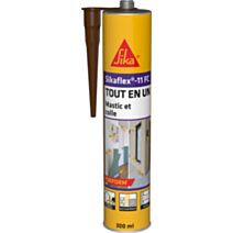 Mastic Colle Sikaflex® 11FC Purform 380g Marron - SIKA