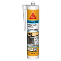 Mastic Salle de bain SikaSeal-180 Blanc 300ml - SIKA
